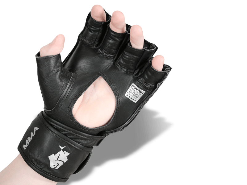 Kvalitní celokožené  rukavice z hovězí kůže. Otevřené prsty a dlaň umožnují dobrou práci rukou (úchopy) a odvětrání ruky.

Otestováno certifikovanou osobou RICOTEST dle normy EN 13277-7,
MMA rukavice splňují podmínky pro třídu A stupně och