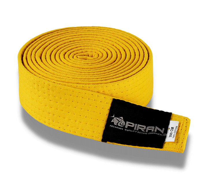 Pásky pro bojová umění žlutý