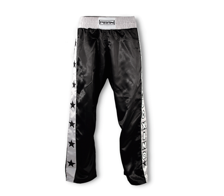 Kickboxerské kalhoty (hvězdy + nápis)