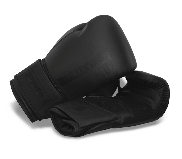 Boxerské rukavice Bulldozer  (12-18oz) "All Black"